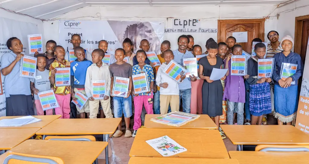 Soutien psychosocial aux enfants affectés par les conflits armés à l’EST de la RDC